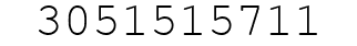 Number 3051515711.