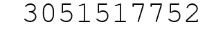 Number 3051517752.