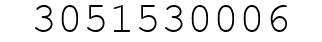 Number 3051530006.