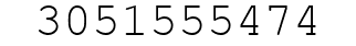 Number 3051555474.
