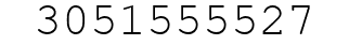 Number 3051555527.