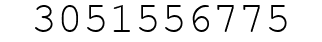 Number 3051556775.