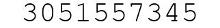 Number 3051557345.