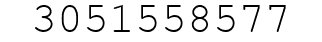 Number 3051558577.