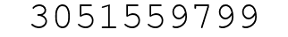 Number 3051559799.