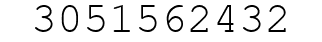 Number 3051562432.