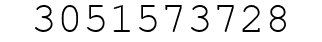 Number 3051573728.