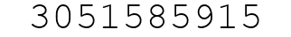Number 3051585915.