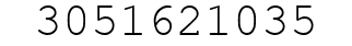 Number 3051621035.