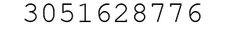 Number 3051628776.