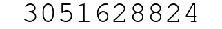 Number 3051628824.
