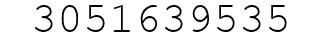 Number 3051639535.