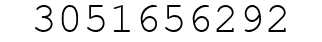 Number 3051656292.