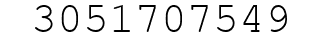Number 3051707549.