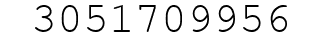 Number 3051709956.