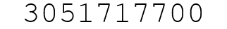 Number 3051717700.