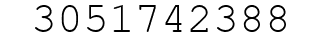 Number 3051742388.