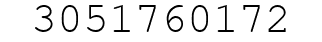 Number 3051760172.