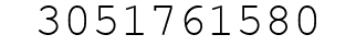 Number 3051761580.