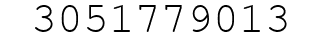 Number 3051779013.