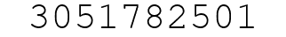 Number 3051782501.