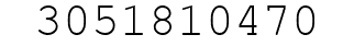 Number 3051810470.