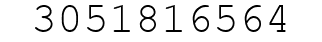 Number 3051816564.