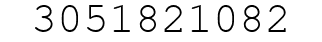 Number 3051821082.