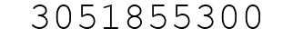 Number 3051855300.