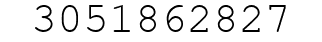 Number 3051862827.