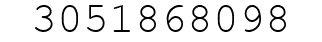 Number 3051868098.