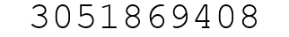 Number 3051869408.