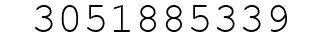 Number 3051885339.
