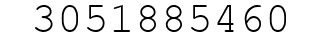 Number 3051885460.