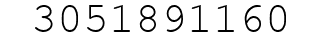 Number 3051891160.