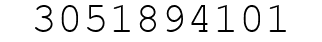 Number 3051894101.
