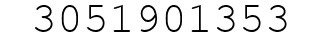 Number 3051901353.