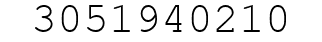 Number 3051940210.
