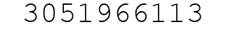 Number 3051966113.