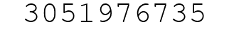 Number 3051976735.