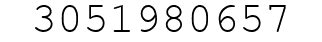 Number 3051980657.