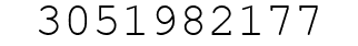 Number 3051982177.