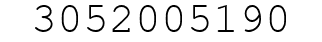 Number 3052005190.