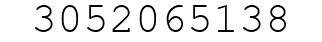 Number 3052065138.
