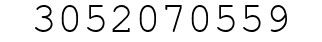 Number 3052070559.