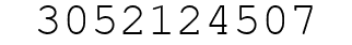 Number 3052124507.