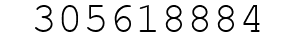 Number 305618884.