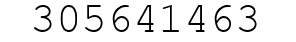 Number 305641463.