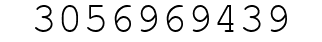 Number 3056969439.