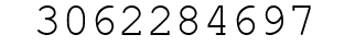 Number 3062284697.